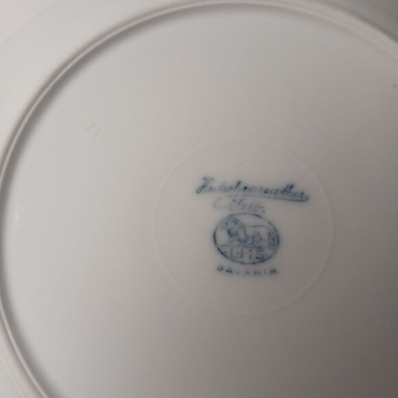 Hutschenreuther Antique Selb Bavaria Gold Hand Painted Stamped - Picture 2 of 4